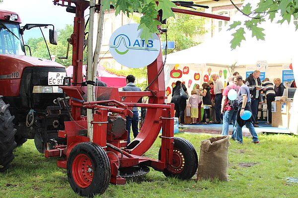 ATB-Stand im Forschercamp 2014 (Foto: ATB)