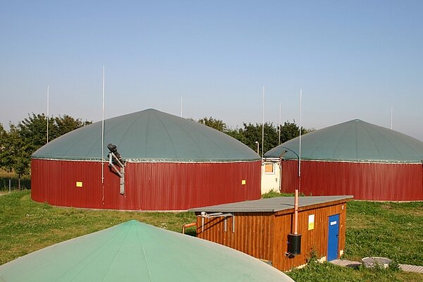 Landwirtschaftliche Biogasanlage (Foto: ATB)