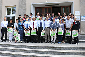 Gruppenbild der Teilnehmer der deutsch-chinesischen Veranstaltung am ATB (Foto: ATB)
