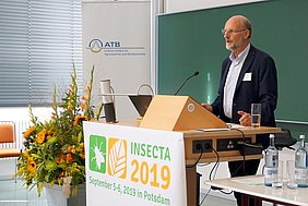 Keynote von Prof. Dr. Ir. Arnold van Huis (Foto: Lietze/ATB)
