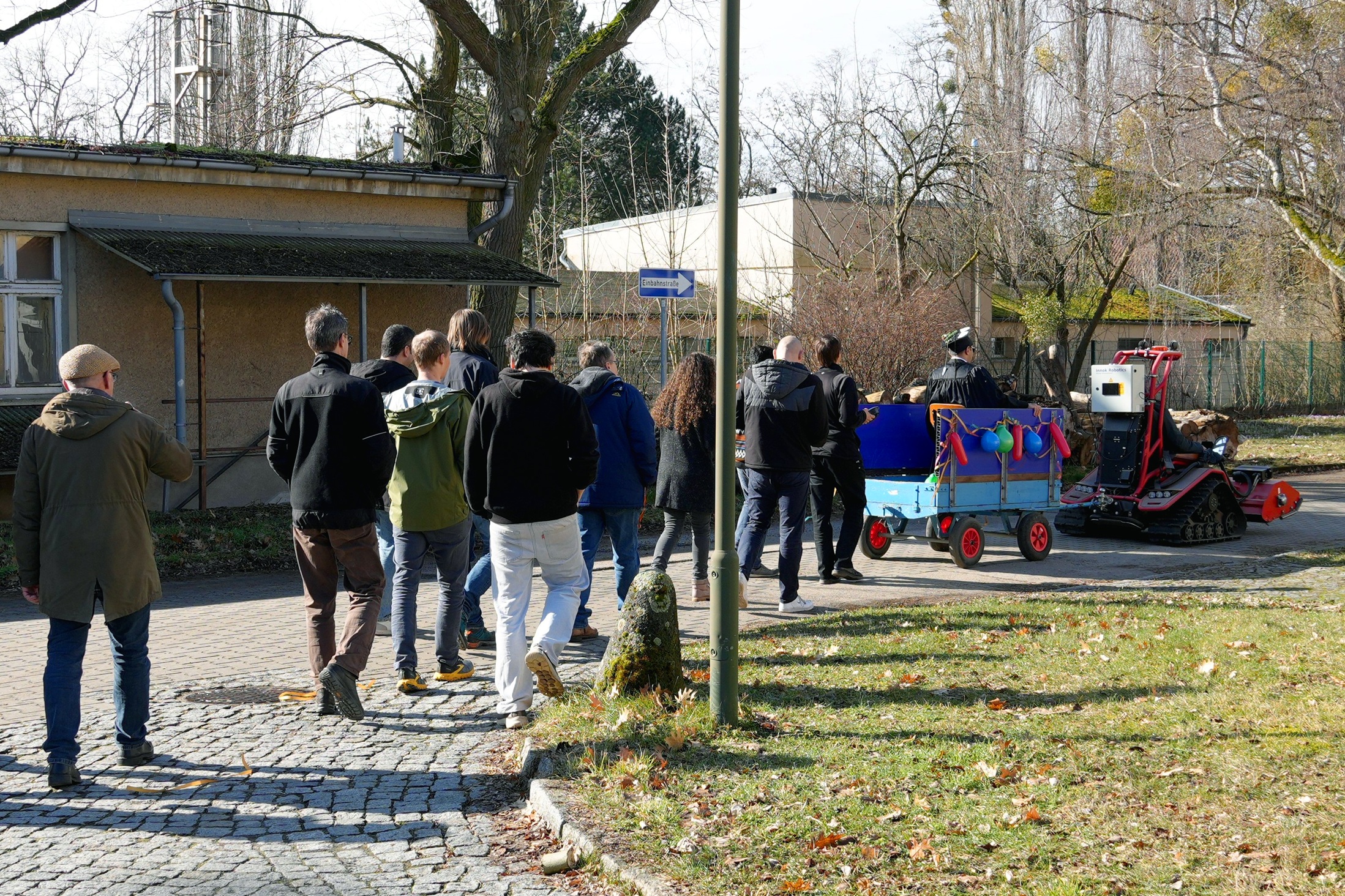Parade on the ATB campus Parade on the ATB campus