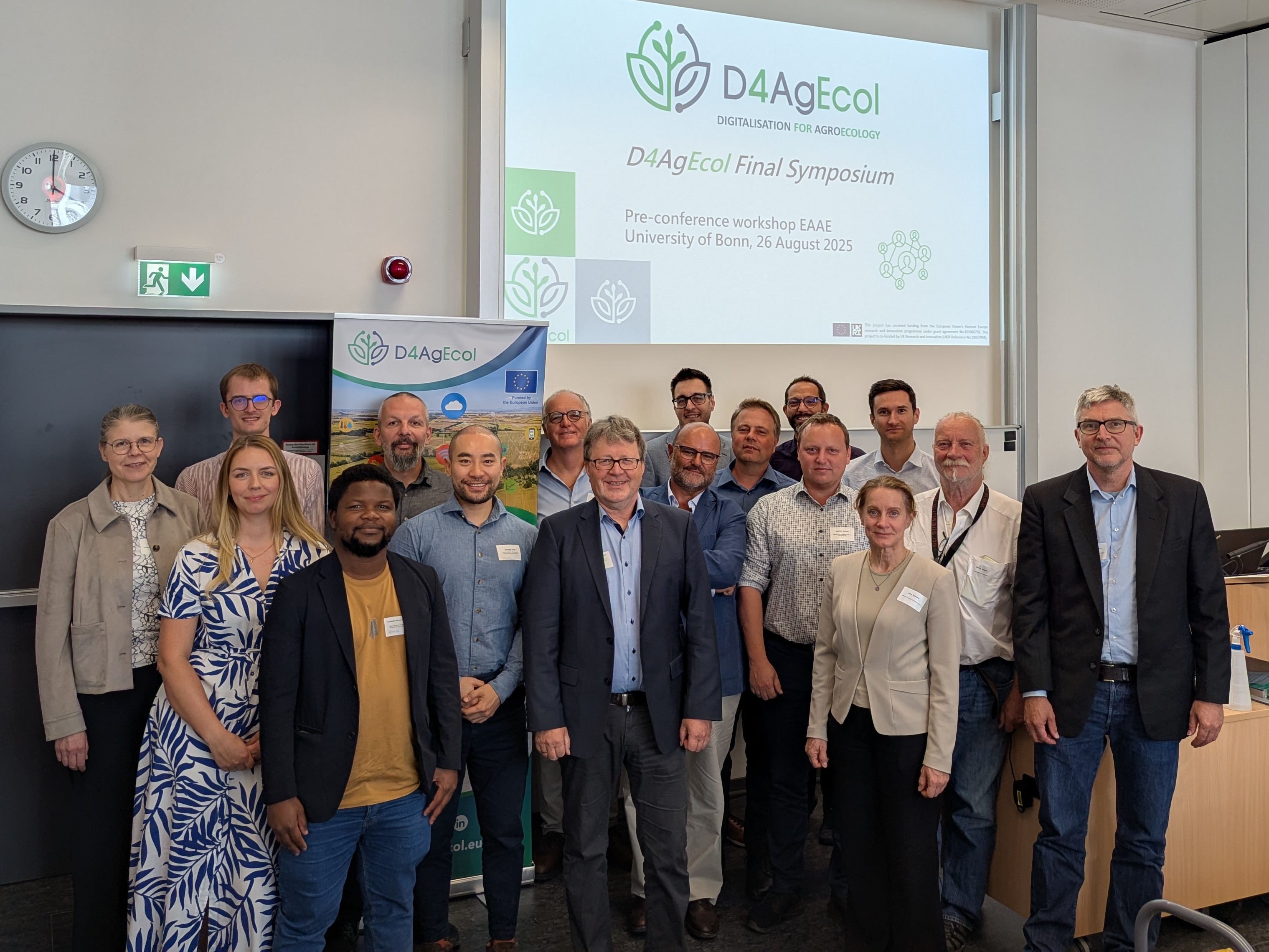 Gruppenfoto D4AgEcol-Team Gruppenfoto D4AgEcol-Team